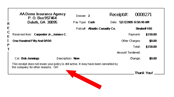 How To Use The Receipt Disclaimer 2252